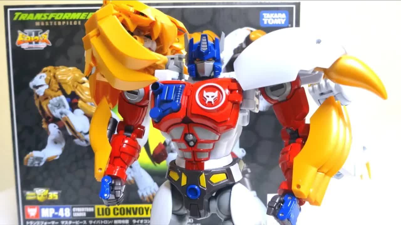 【品玩分享】变形金刚大师级 mp-48 白狮擎天柱 (bw)