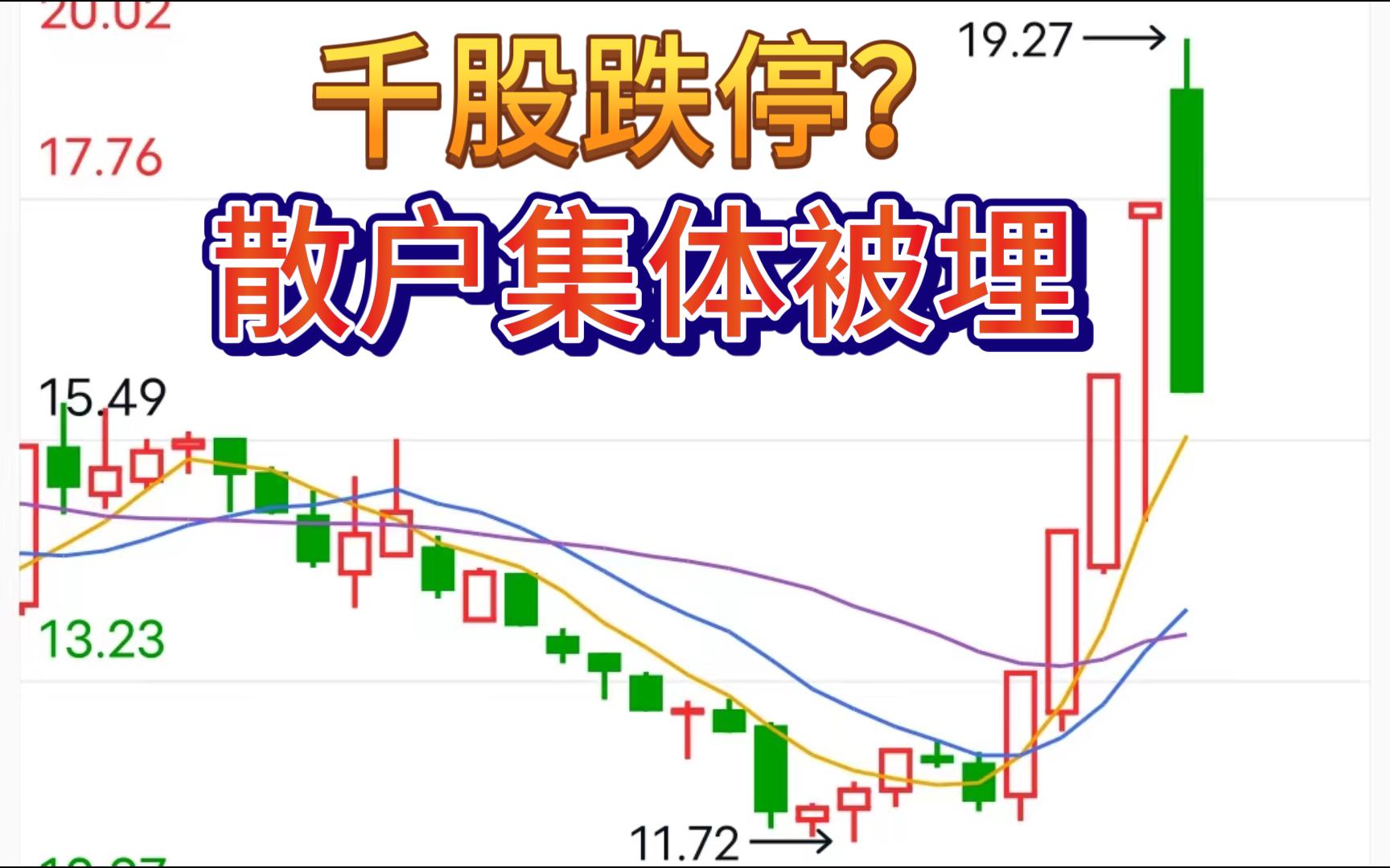 2.5 千股跌停重现江湖,散户集体被埋