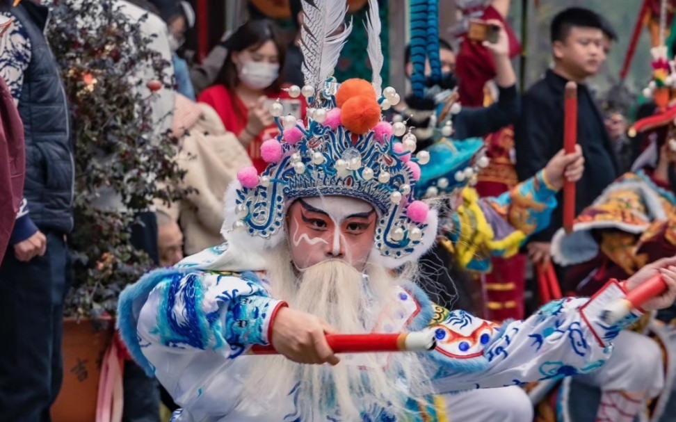 潮阳塔馆英歌舞 腊月二十四恭送老爷上天