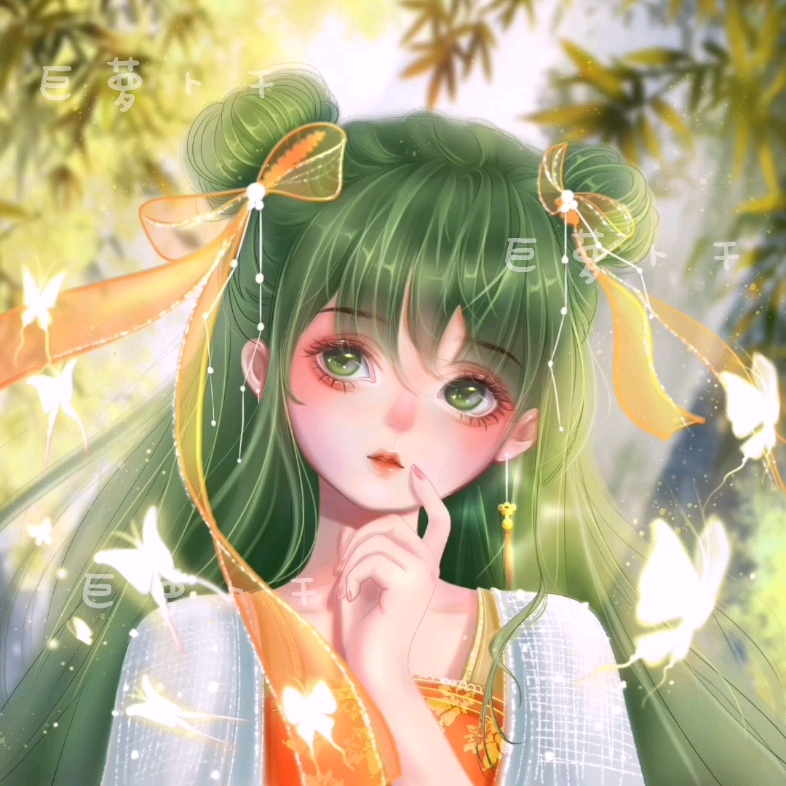 【板绘】古风美少女过程