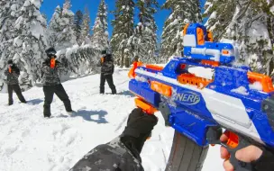 Tải video: NERF Call of Duty in Real Life Winter Battle