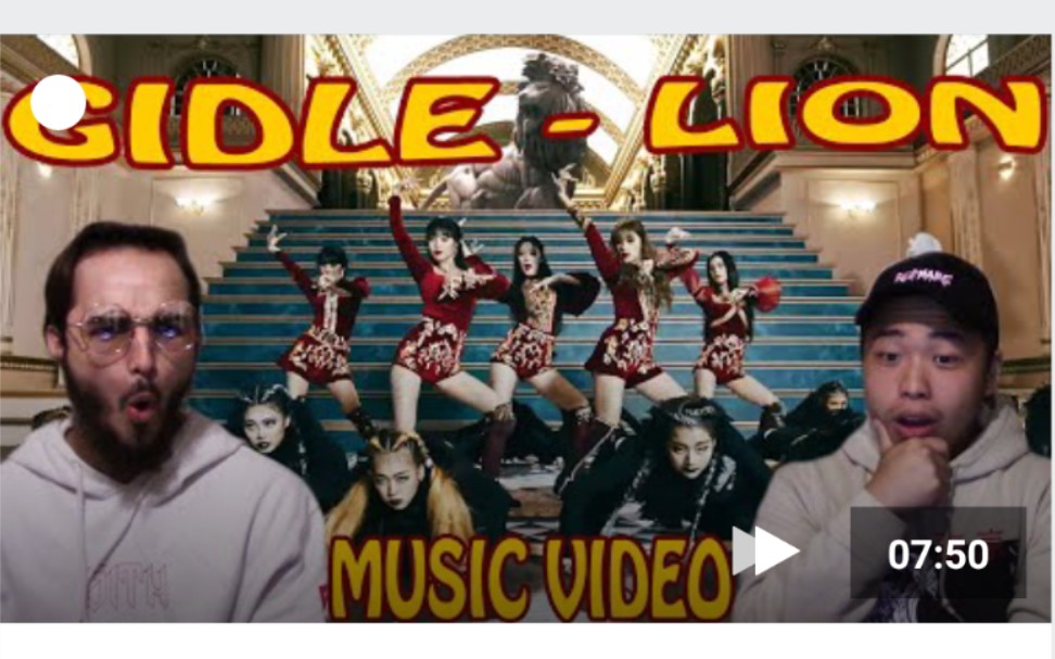 gidlelionmv的reaction反应视频