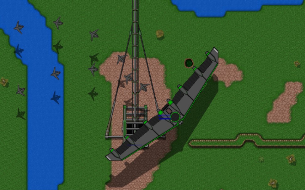 铁锈战争ek模组单位演示 奥赛克塞西亚及航空母舰