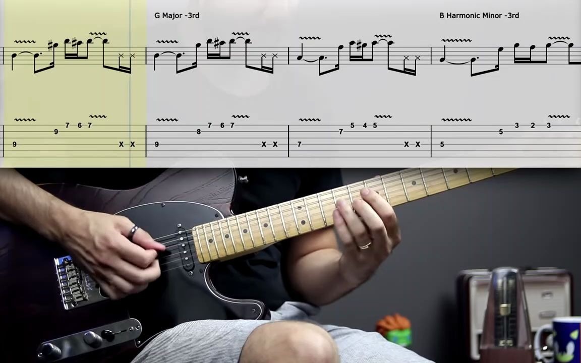 [图]加州旅馆 Hotel California 单吉他总谱Cover Riff TAB