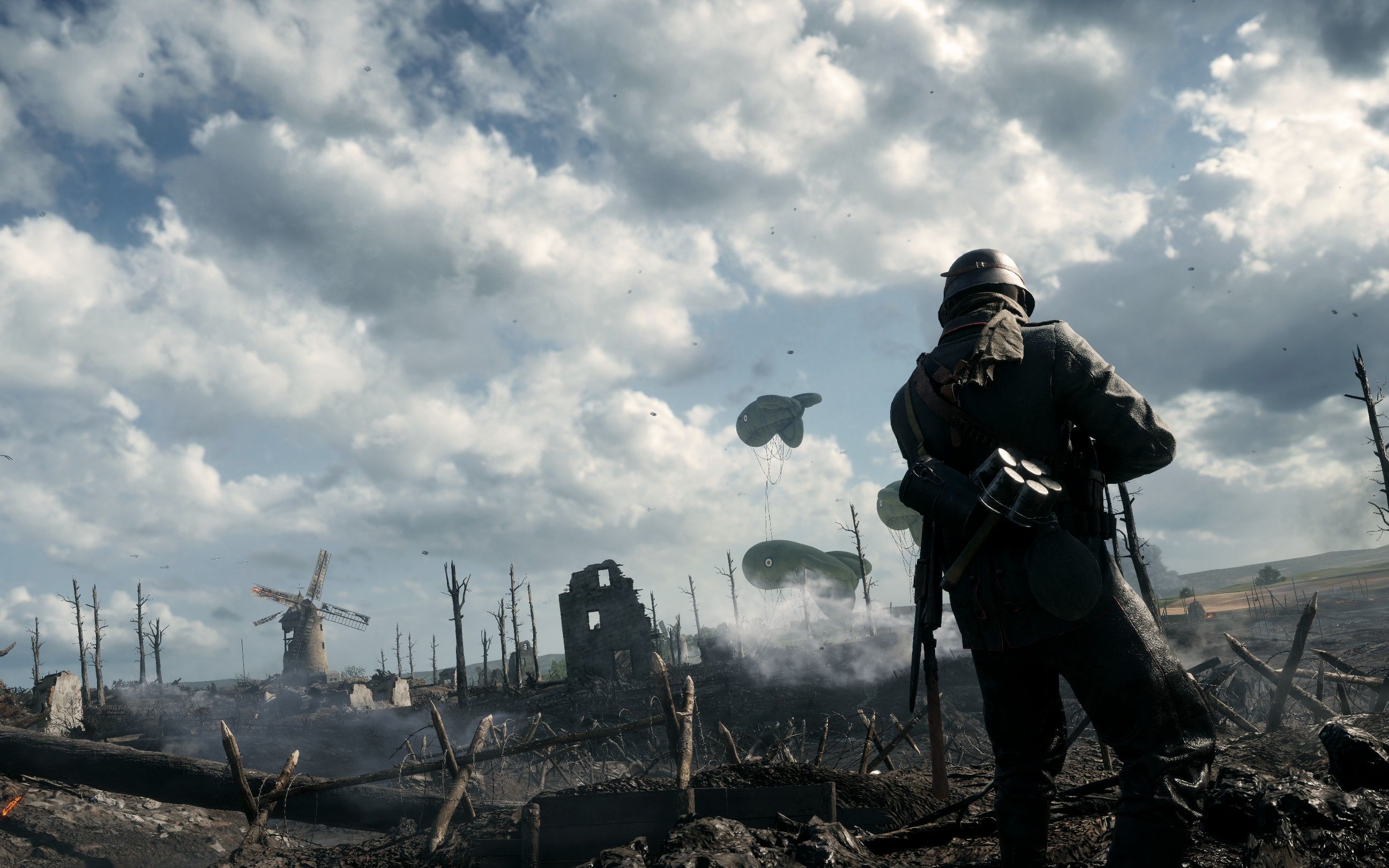 【游戏cg混剪】炮火中的战争艺术!