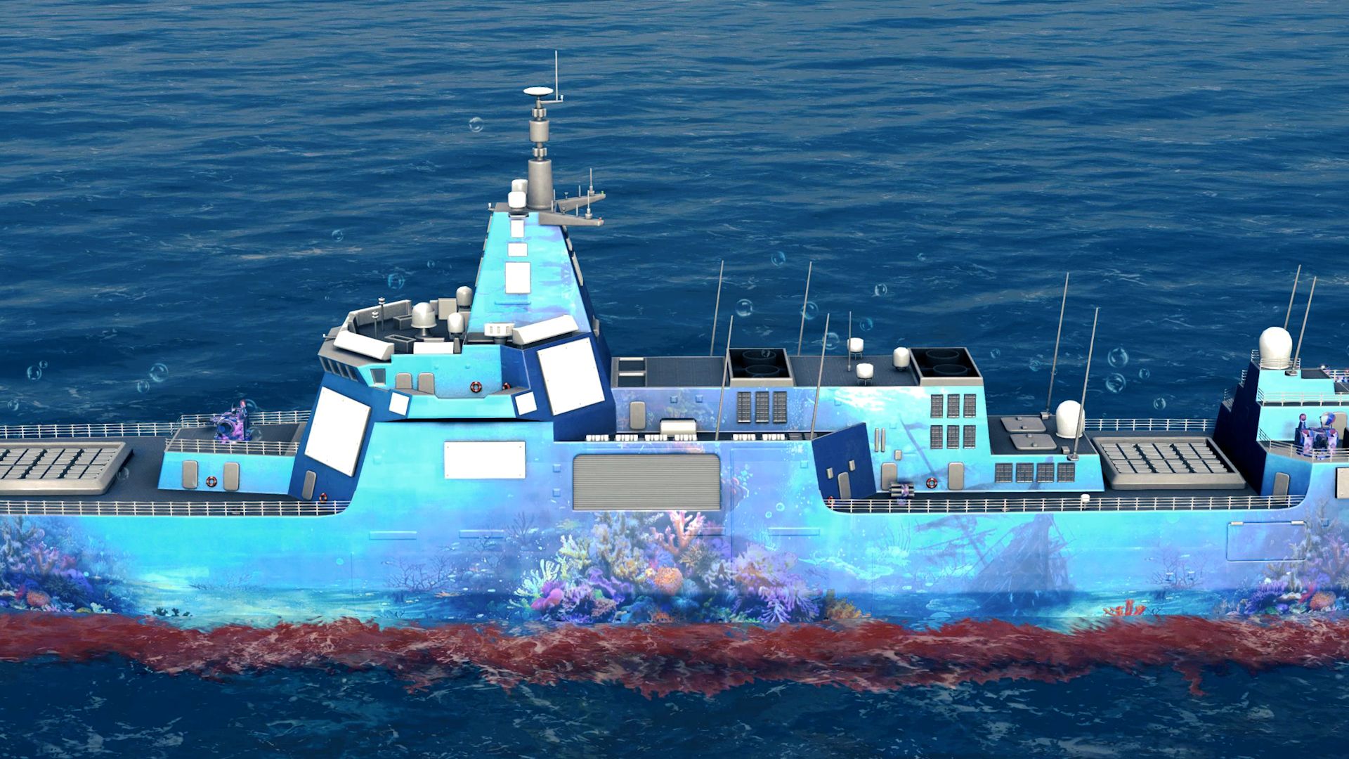 2024年7月更新涂装预览(现代战舰)