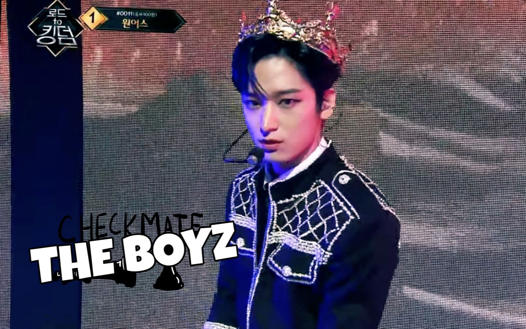 [图]【Road To Kingdom总决赛】THE BOYZ - CHECKMATE 中韩字幕 @神迹出品