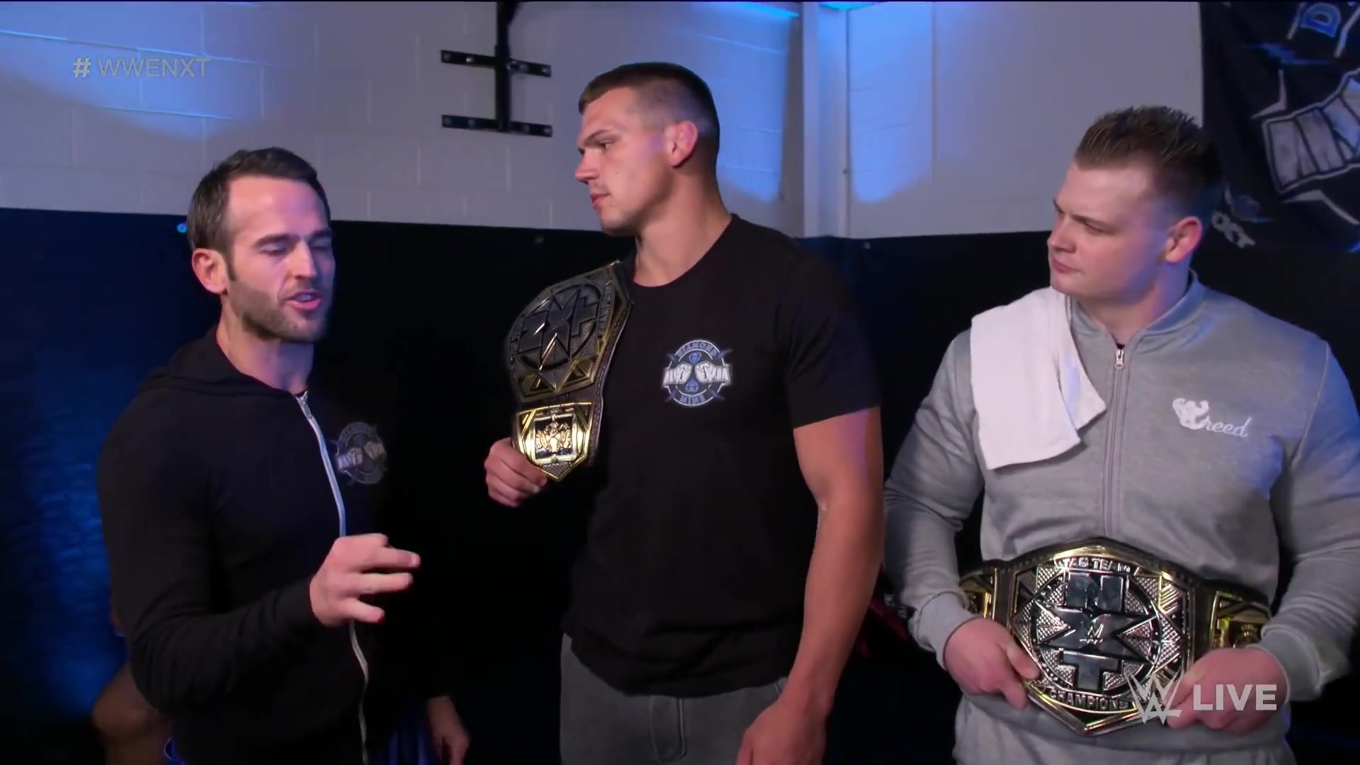 julius&brutus creed凭借《钻石矿:wwe nxt》夺得冠军,2022年6月7日