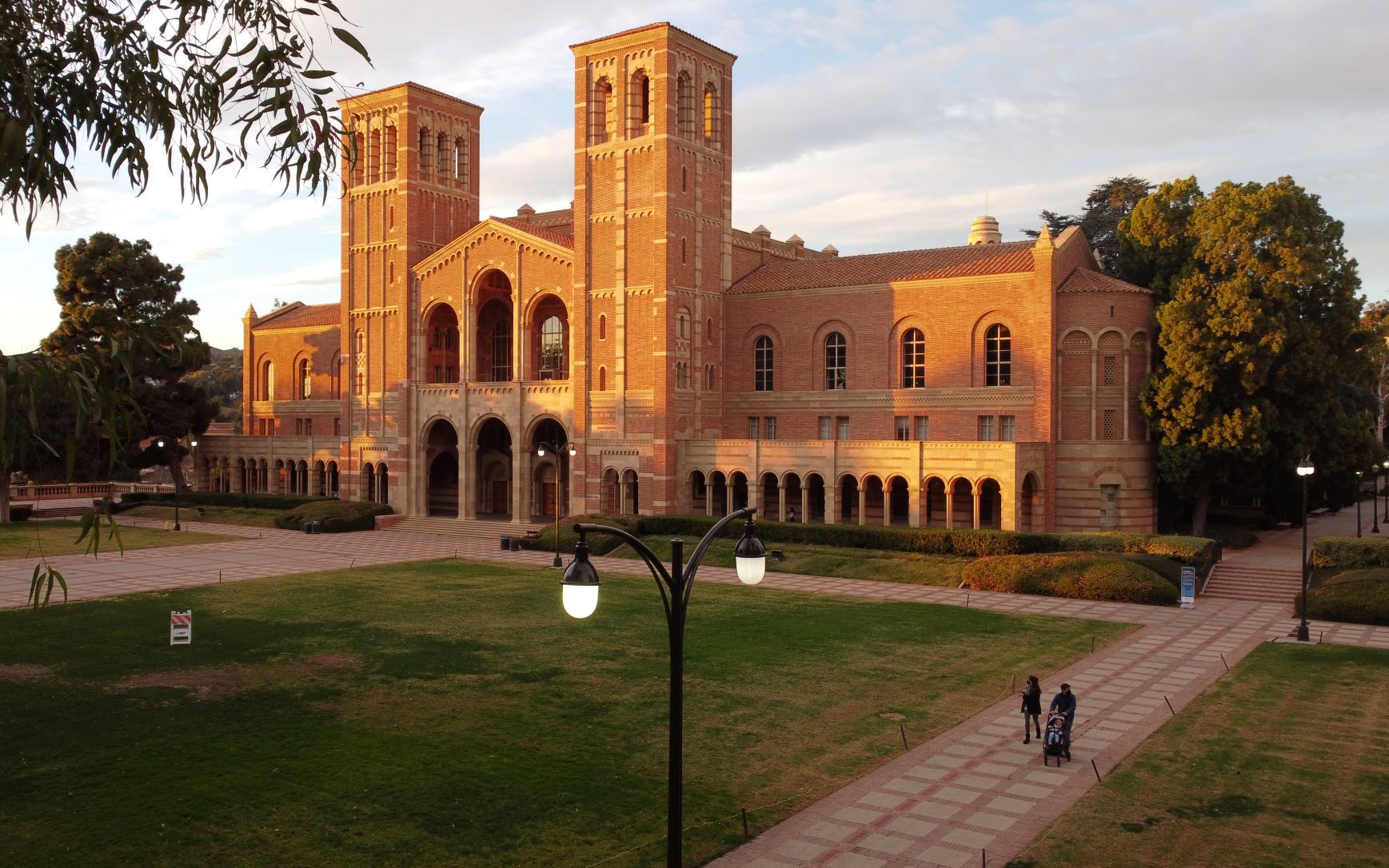 疫情期间的ucla 加州大学洛杉矶分校校园 campus walk vlog