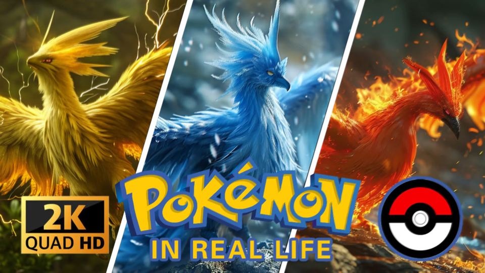 一口气看完100只现实版宝可梦 ai