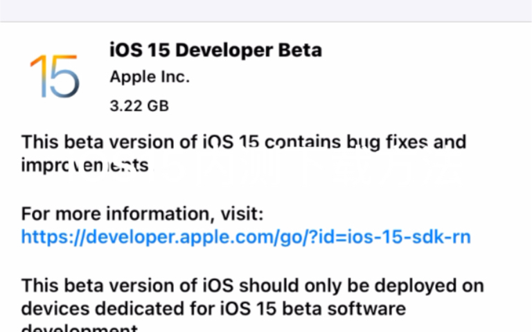 iOS15内测下载教程(有用的话点个赞投个币吧)去ibeta.me就行了哔哩哔哩bilibili