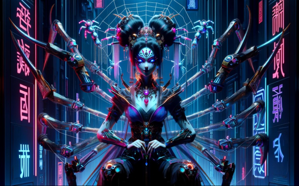 科技与神话的碰撞:赛博朋克风格西游记