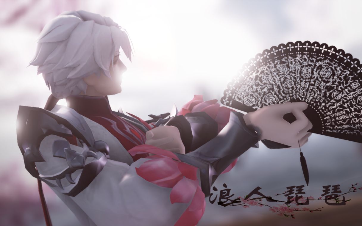 [图]【王者荣耀MMD】桃里春风 不如一眼回眸【诸葛亮 武陵仙君】