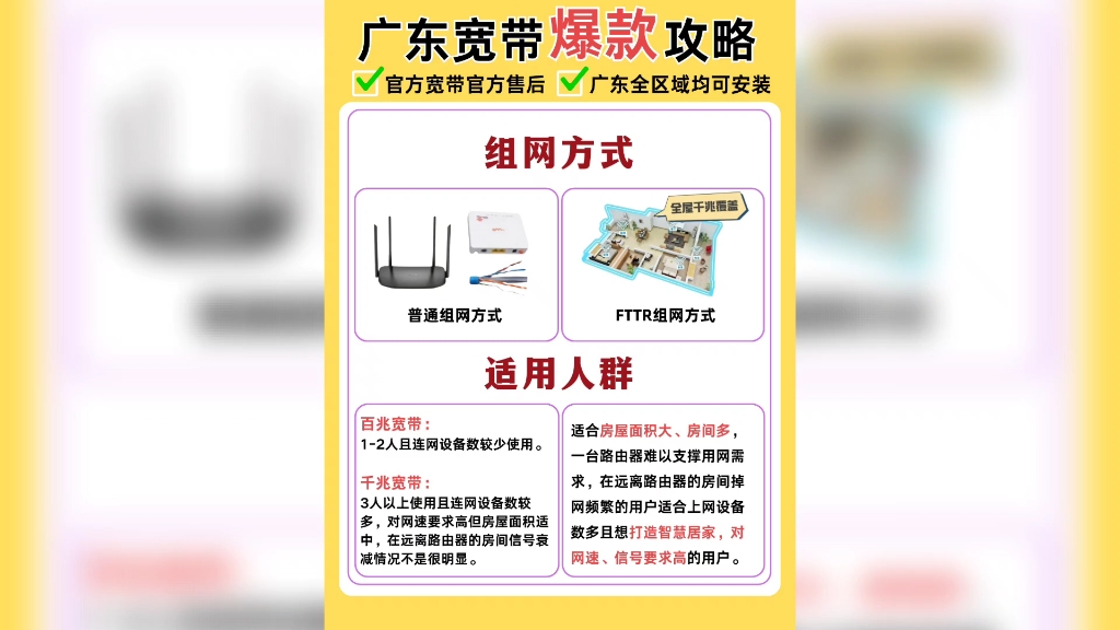 注意啦朋友们!深圳宽带避坑指南!❗
