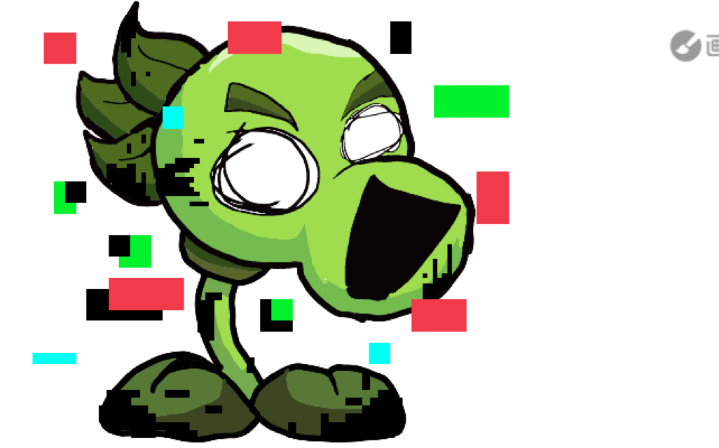 [fnf/蓝瓜绘画]错误双发豌豆射手