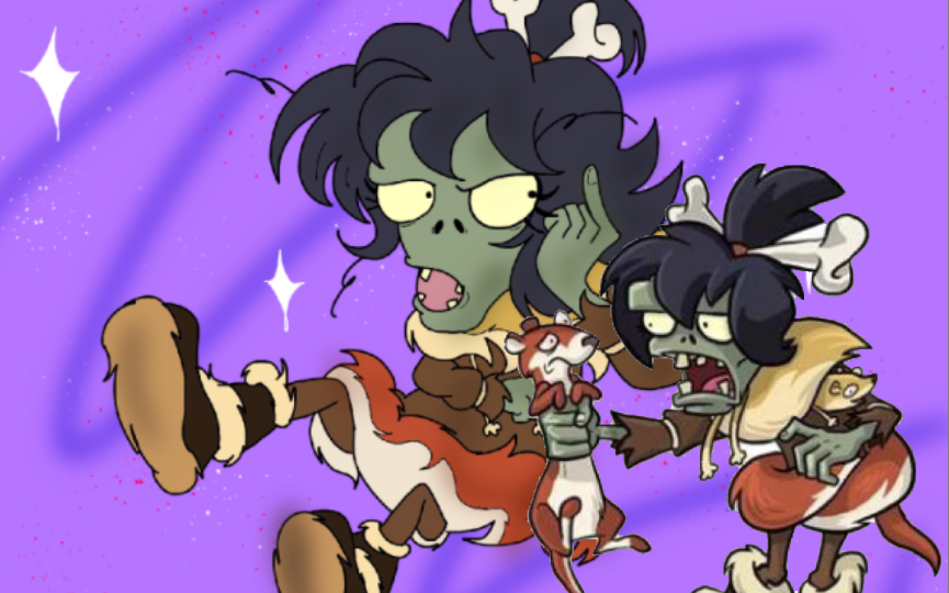 画一个冰鼬僵尸吧