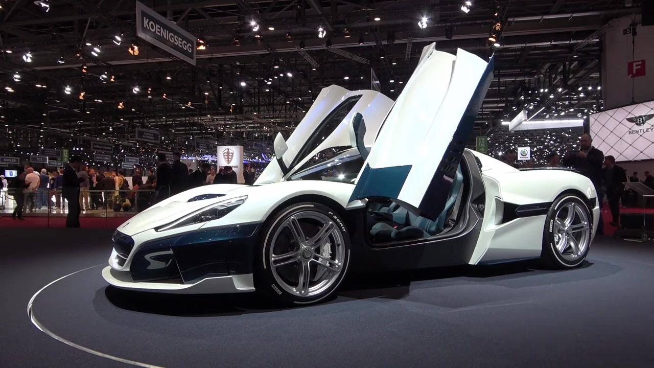 2019年日内瓦车展电动超级跑车rimac c two