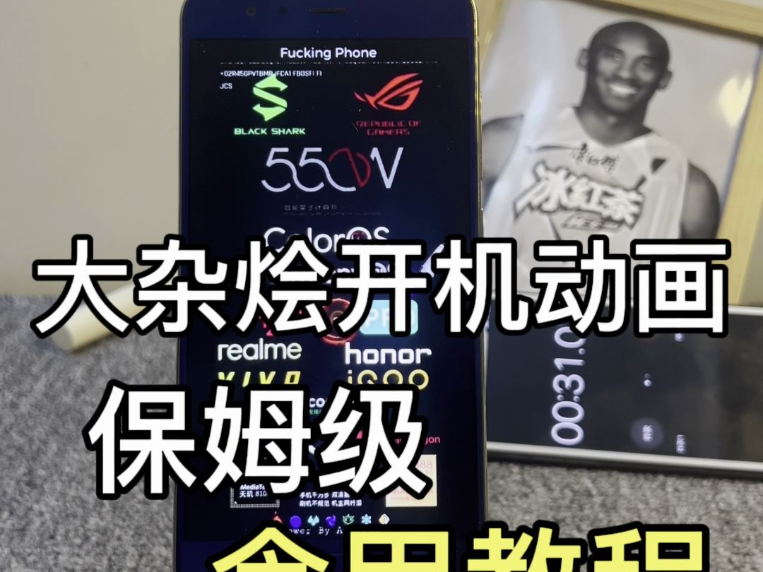 大杂烩开机动画使用教程