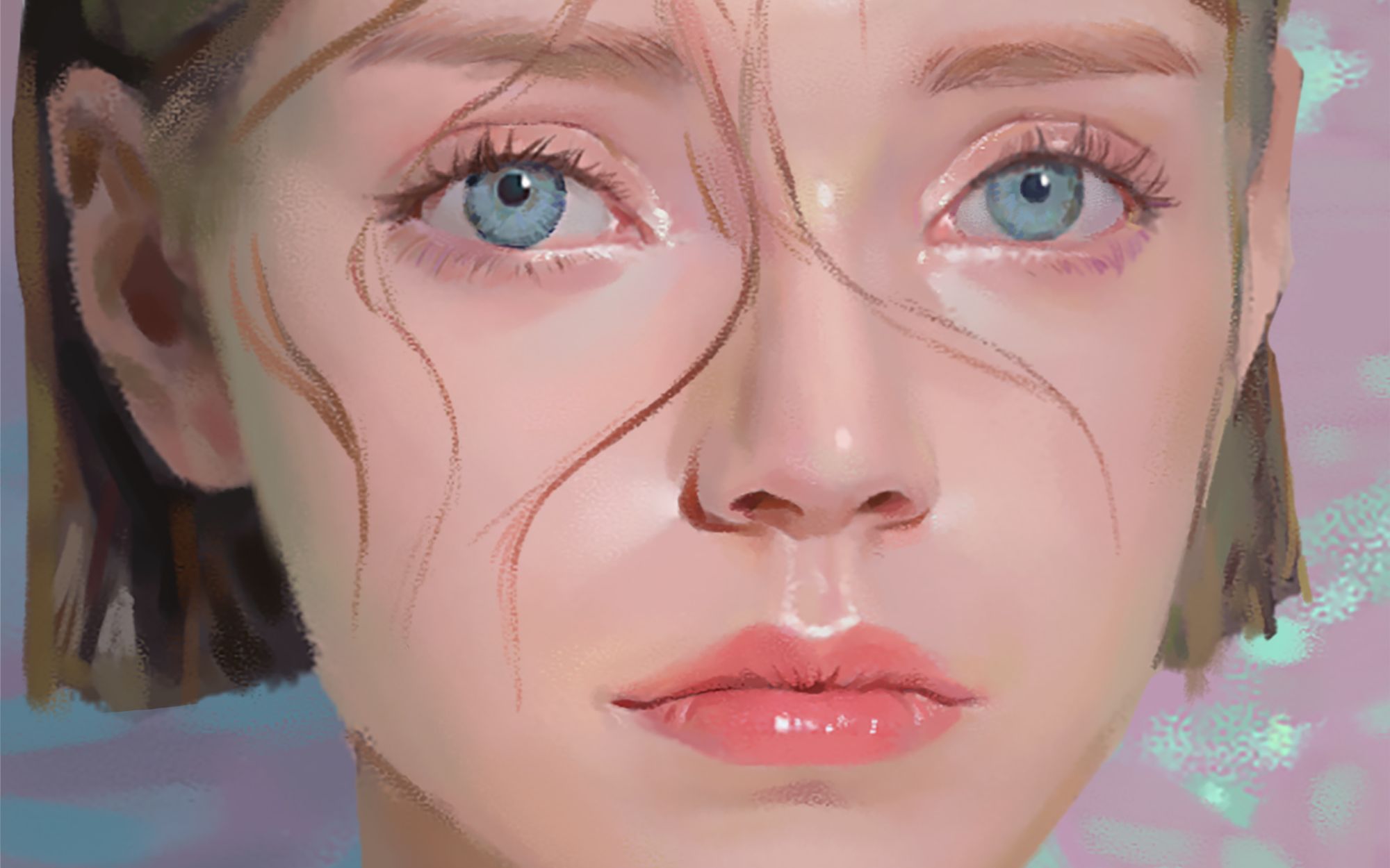 厚涂美少女色感练习