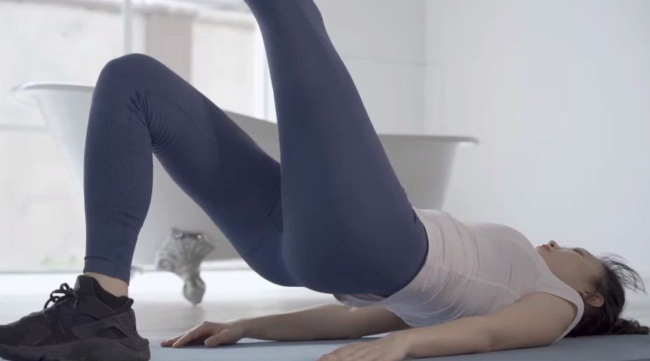 火焰腿4分钟美腿tabata提臀瘦腿居家腰腹训练