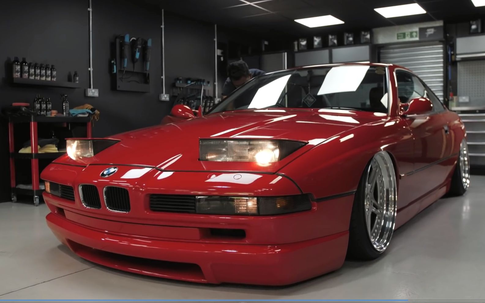 90年代的宝马e31 840ci 外部清洁养护一日培训课程_哔哩哔哩_bilibili