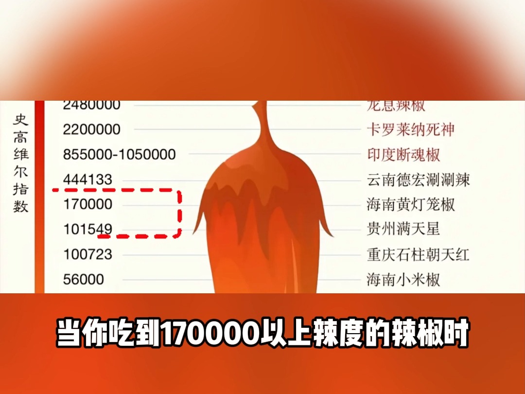 不同辣度的辣椒吃起来什么区别?嫑轻易尝试死亡辣度辣椒哦!哔哩哔哩bilibili