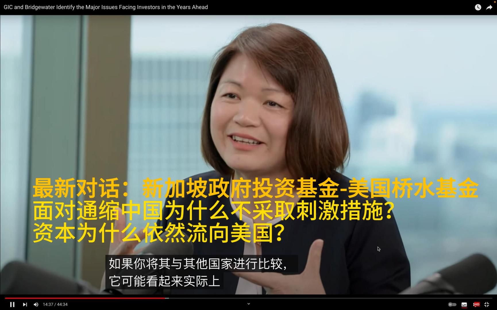 外国投资者访谈:面对通缩,中国为什么不采取刺激措施?资本为什么依然大量流向美国?哔哩哔哩bilibili