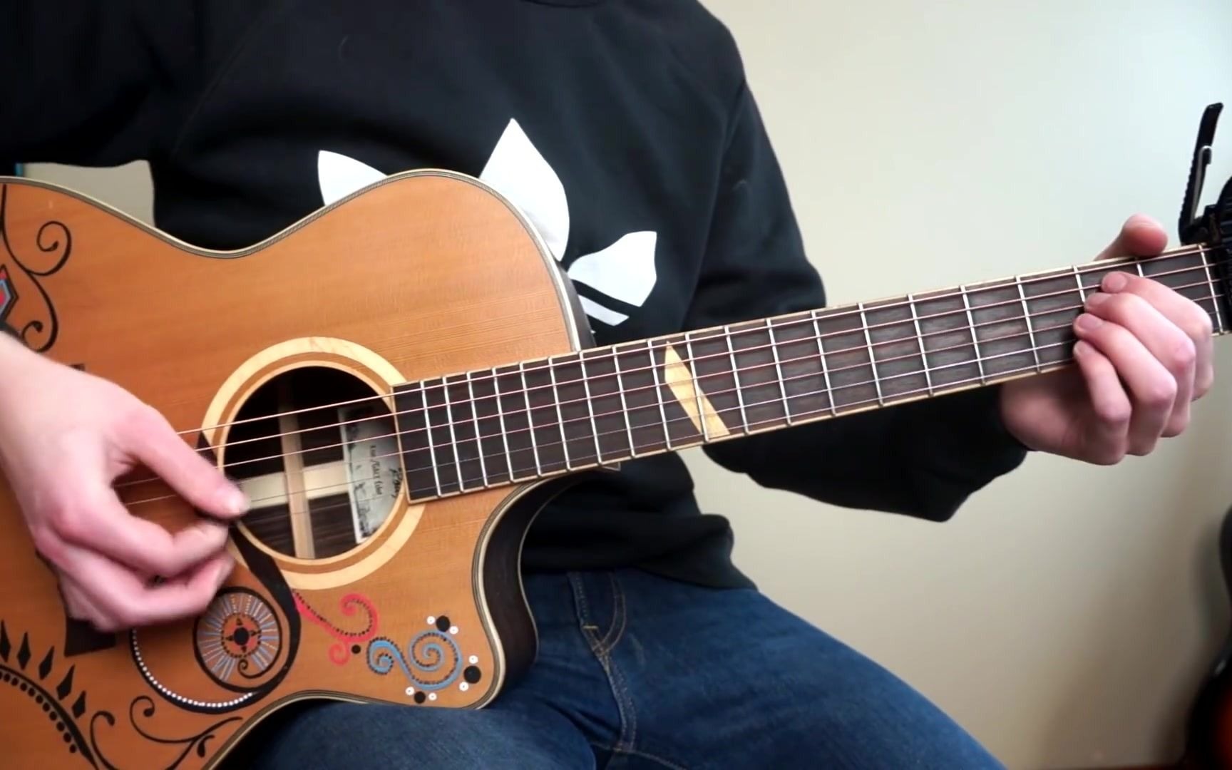 如何把吉他弹得像黄老板ed sheeran