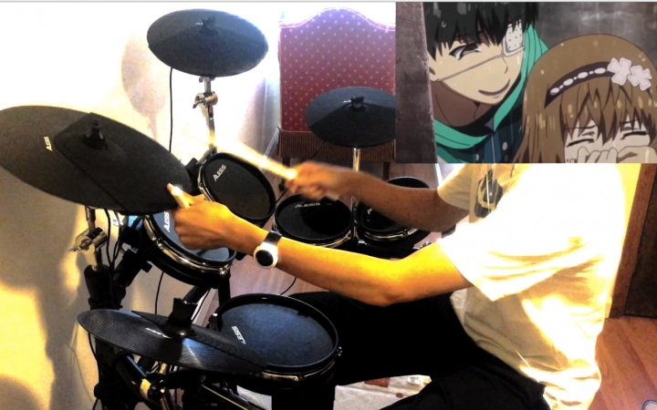 [白衣少侠]unravel 架子鼓cover