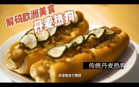 解码欧洲美食 | 丹麦热狗哔哩哔哩bilibili