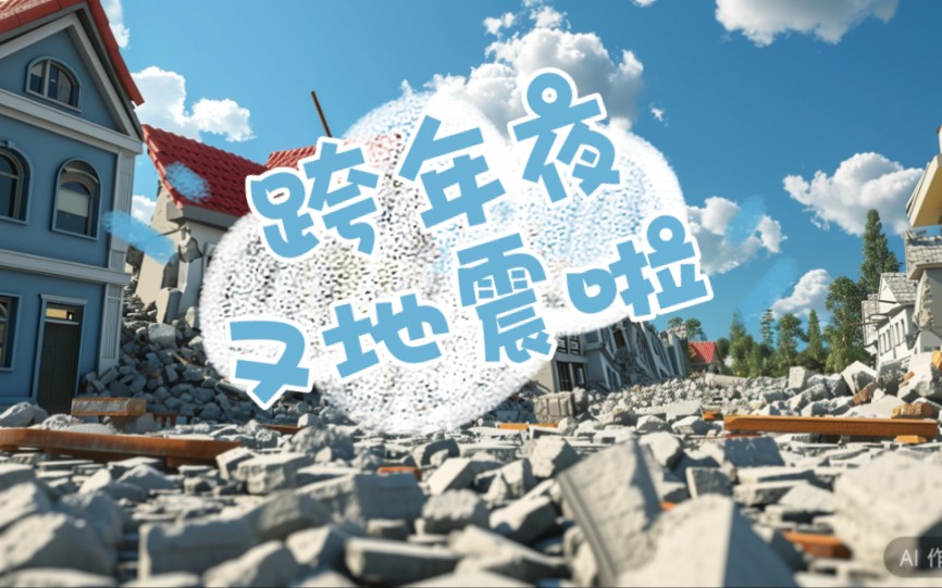 甘肃白银又地震了,跨年夜5.0级地震!哔哩哔哩bilibili