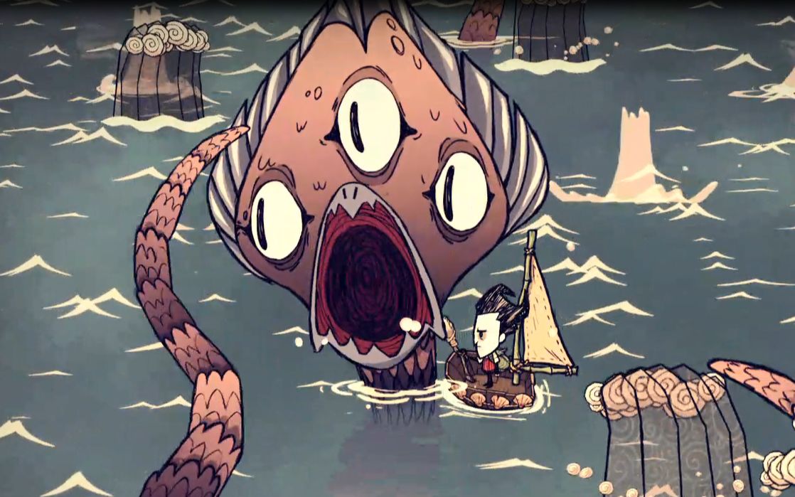 【饥荒海难】海难村级开局 3天内击杀海妖(无mod,威尔逊)