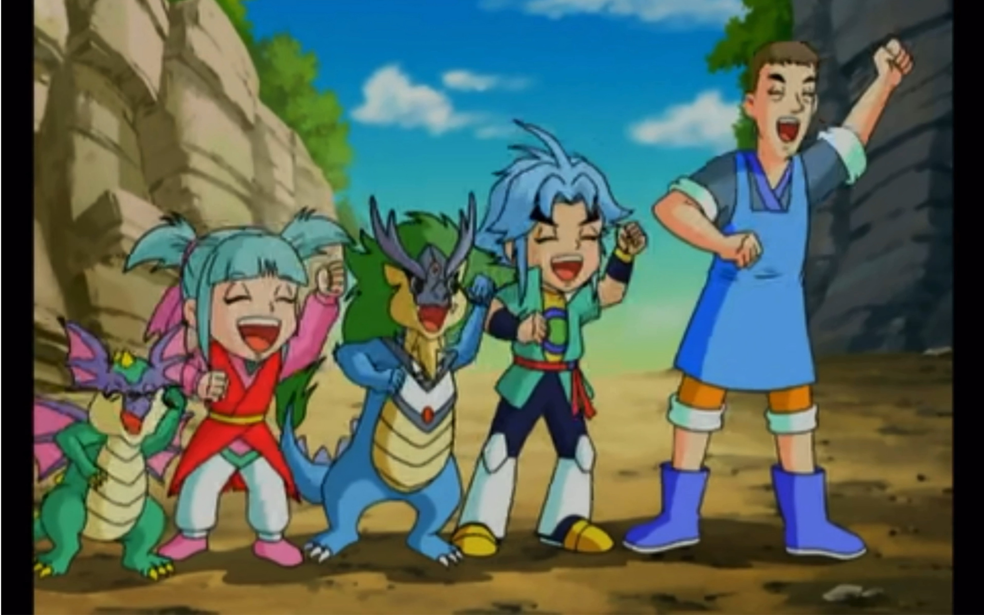 来浅嗑一下童年cp 问天x铁心 铁心x啊雪 问天x啊雪