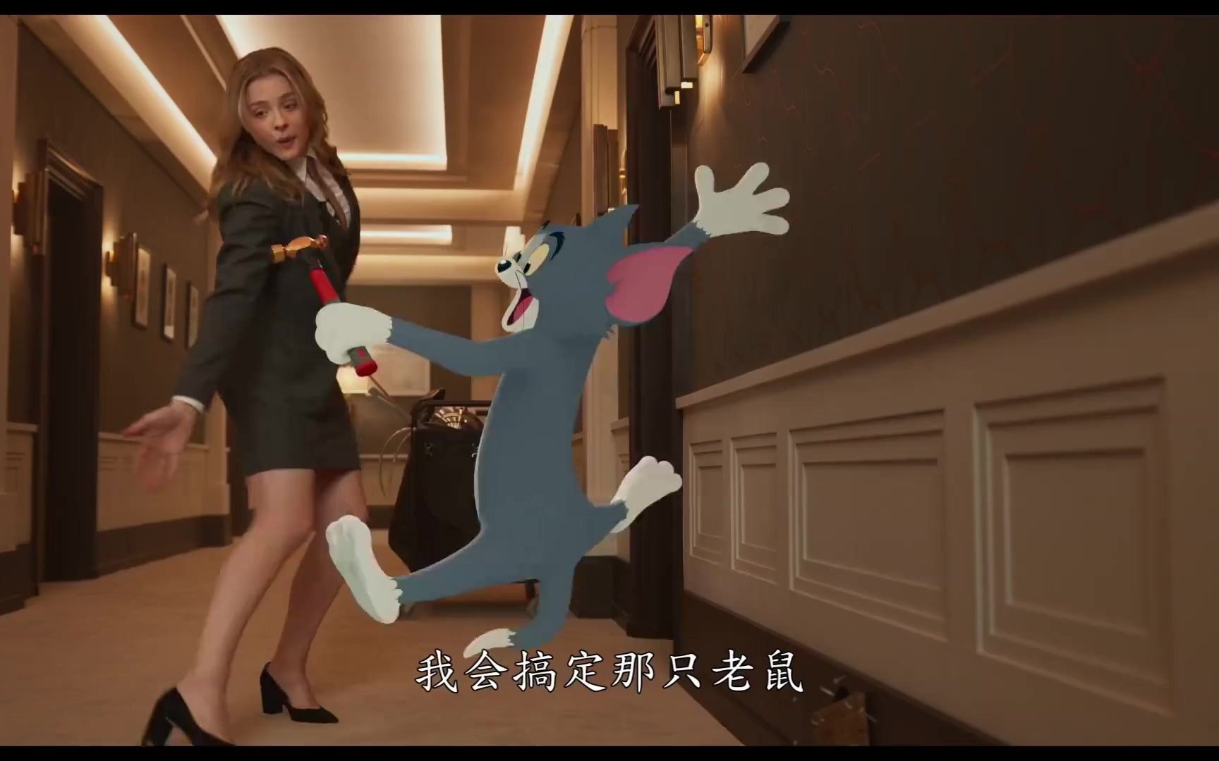 猫和老鼠真人动画电影公开中文预告片