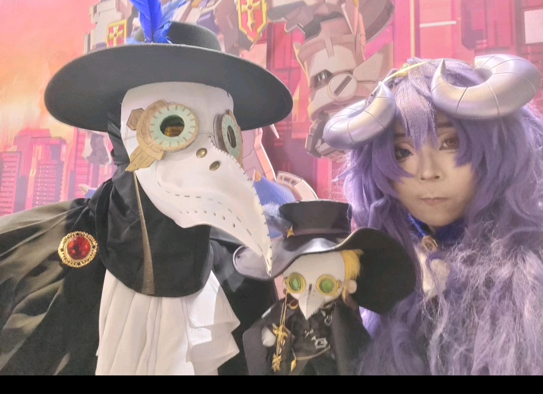 bw2024 坎公cos鸟嘴医生的一天