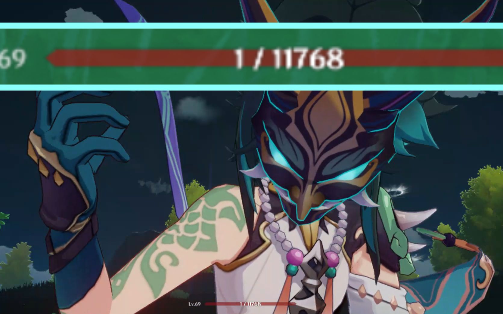 【原神】魈:只要我血量够少,就不用担心大招掉血