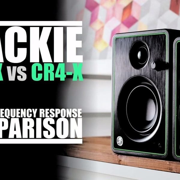 美奇Mackie CR3-X vs 美奇Mackie CR4-X 有源音箱试听对比_哔哩哔哩_