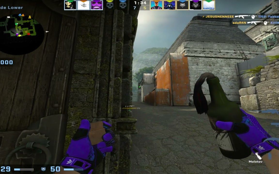 【csgo】pov g2 m0nesy 39 kills w/ aunkere vs faceit lvl 10