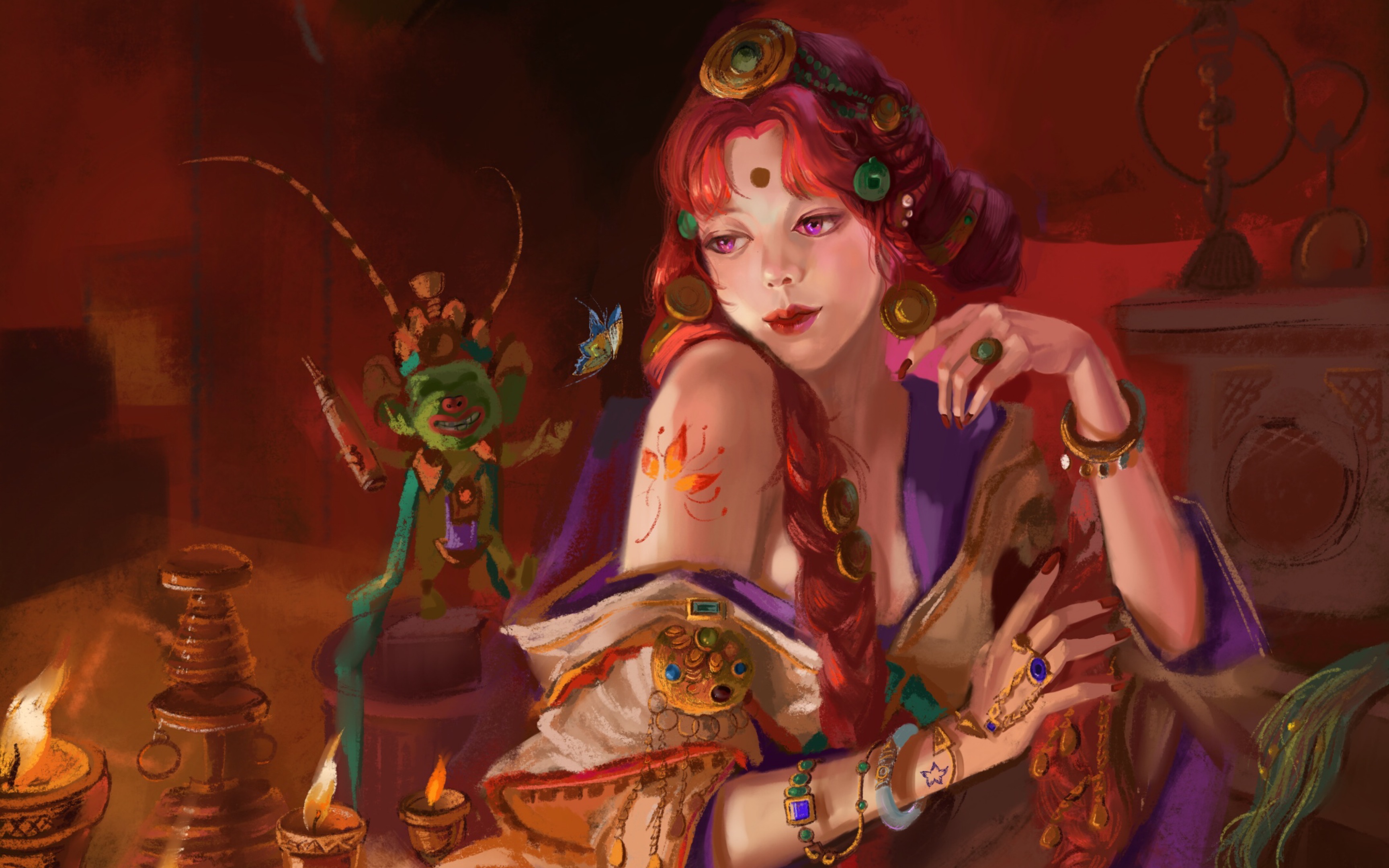 【板绘】ipad临摹 涂弥teame 的作品(侵权自删)