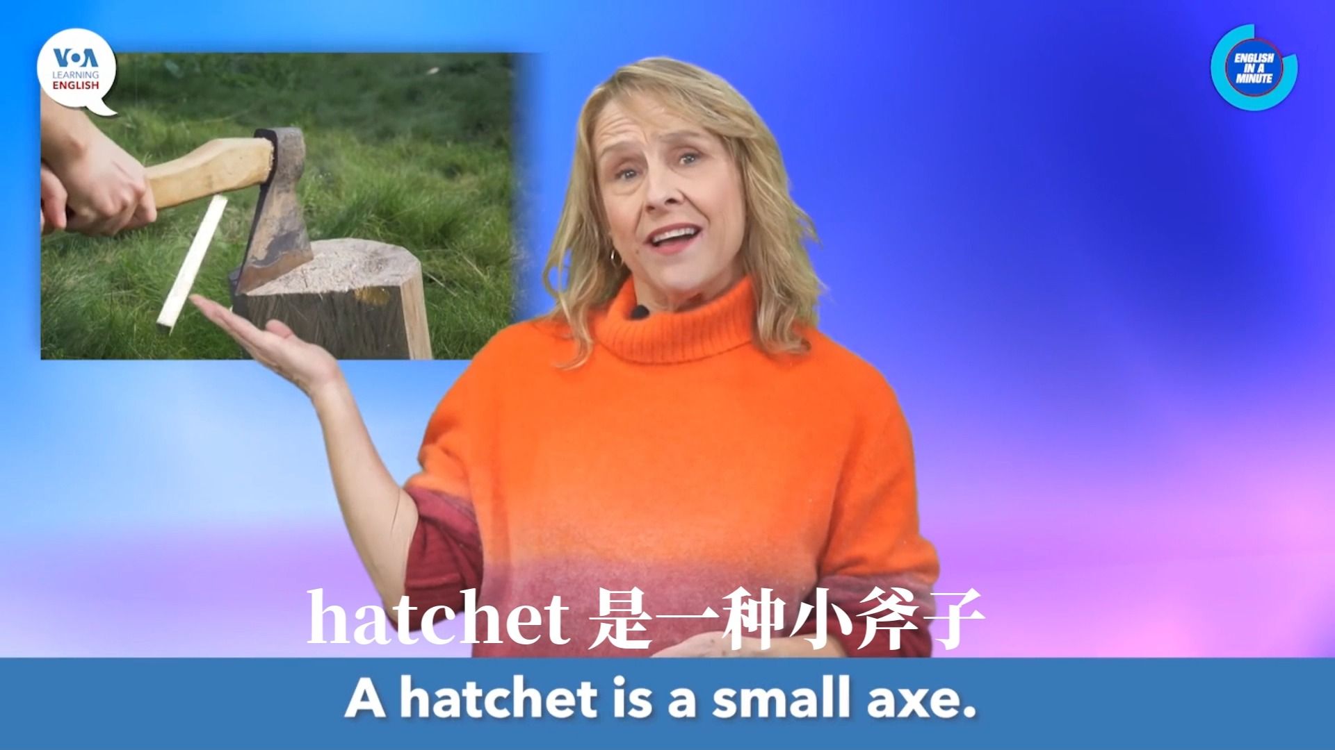 [图]English in a minute：bury the hatchet