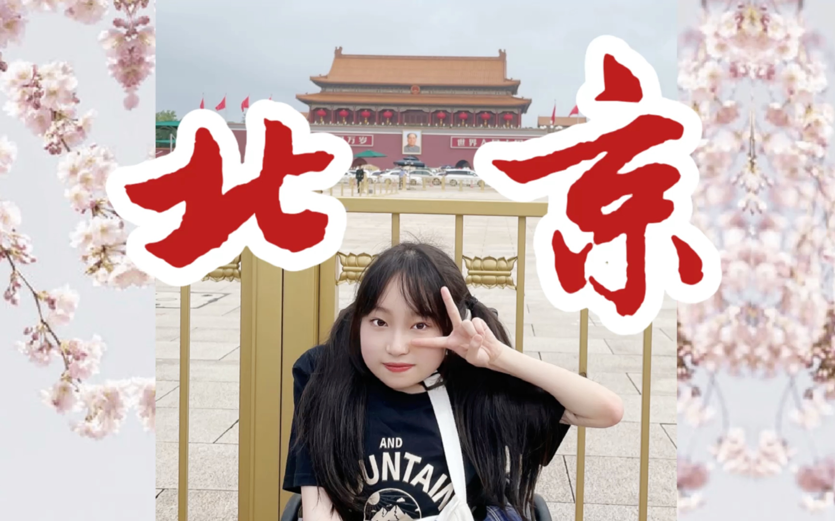 婧婧|vlog#3|坐着轮椅,跨越千里,和我一起去北京!