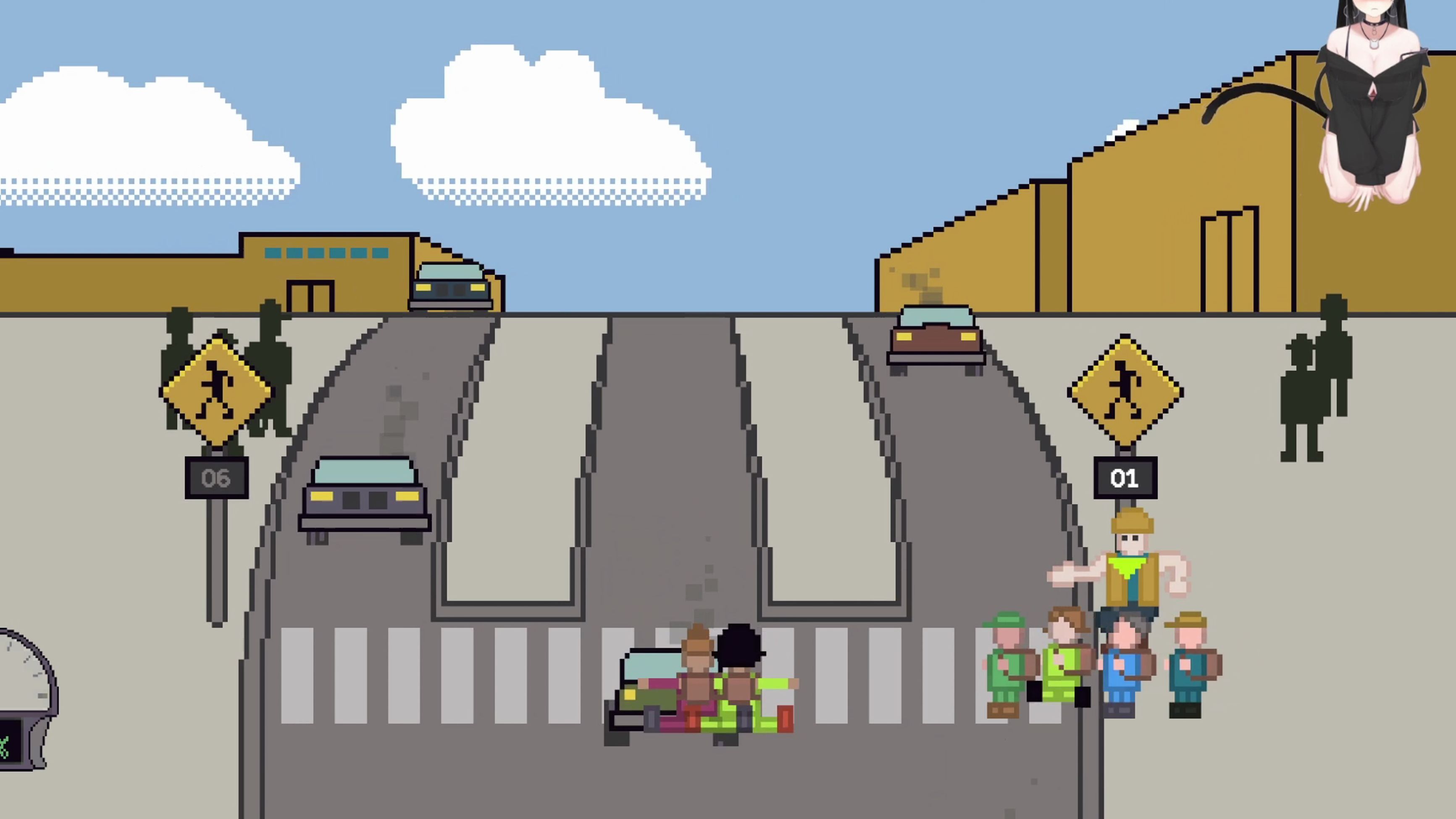 跟老师过马路 老师送你安全上路