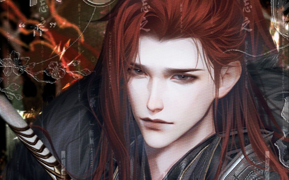 【剑网3转手绘】3分钟画完一张兔兔红成男