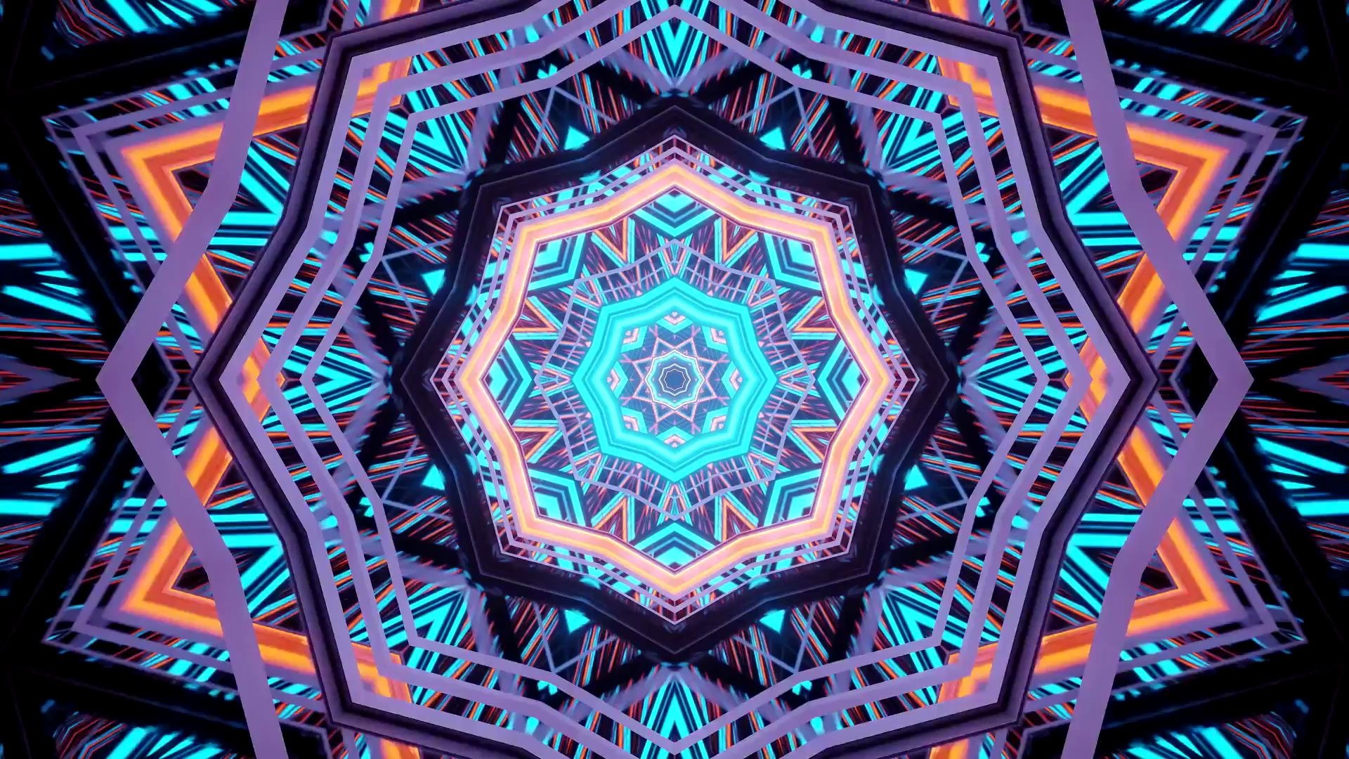 d362超炫蓝色线条迷幻色彩开场梦幻灯光隧道穿梭韩舞俄舞创造101热血