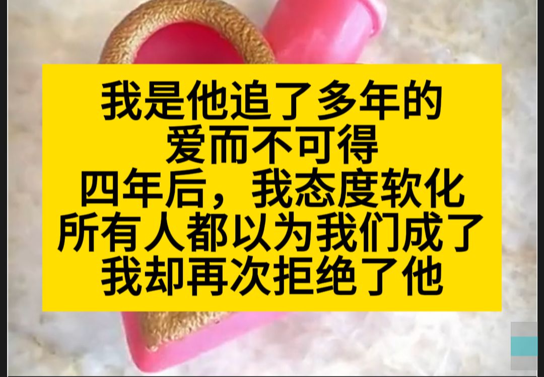 我是他追了多年的爱而不得,四年后,我态度软化,人人都以为我们要成了,但我再次拒绝了他……小说推荐哔哩哔哩bilibili