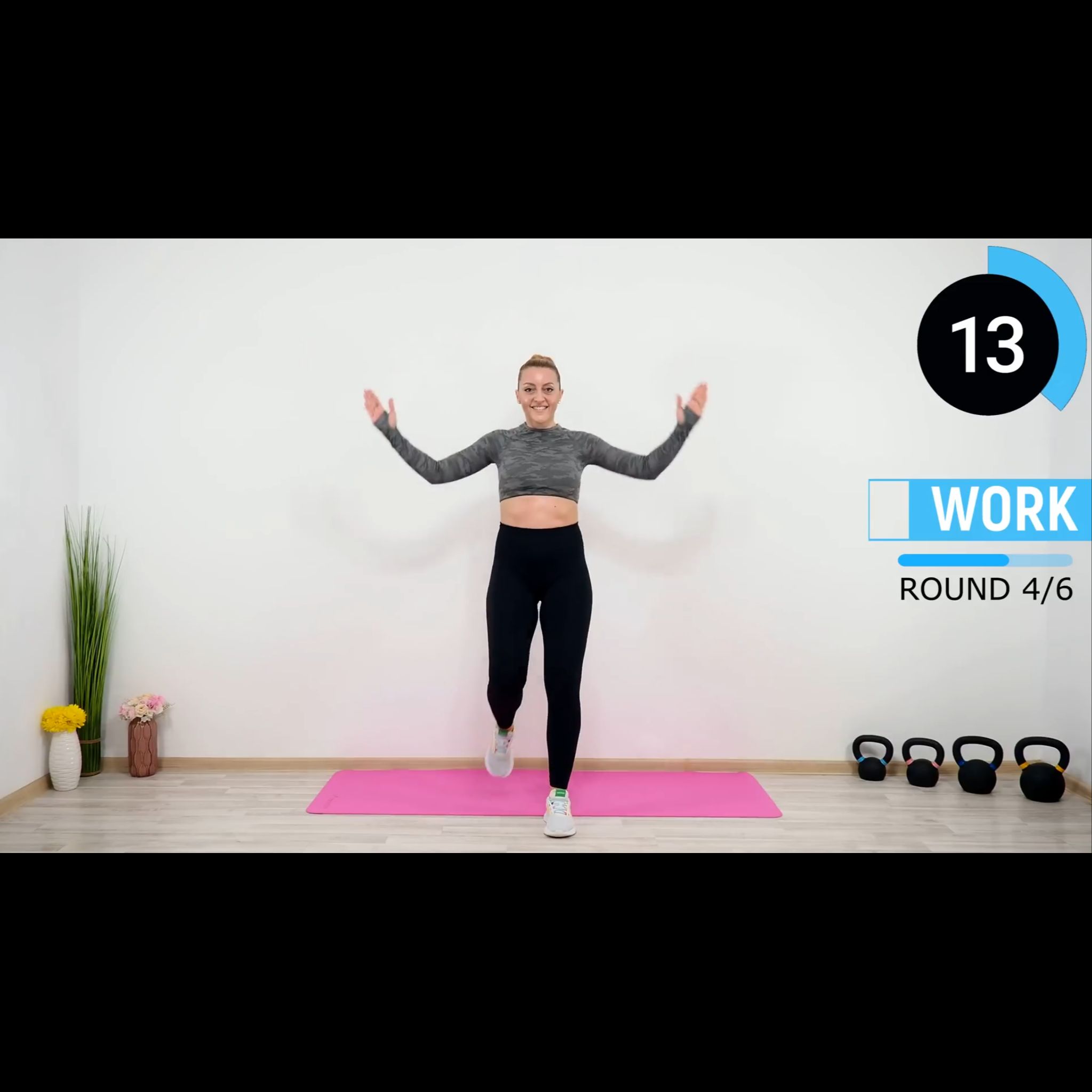 【低强度】50分钟hiit燃500大卡,全身练到,全程站立,动作不重复