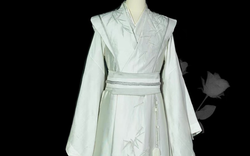 【山河令戏服开箱-温客行君子白】快速搞个开箱出来~有桃花温温戏服