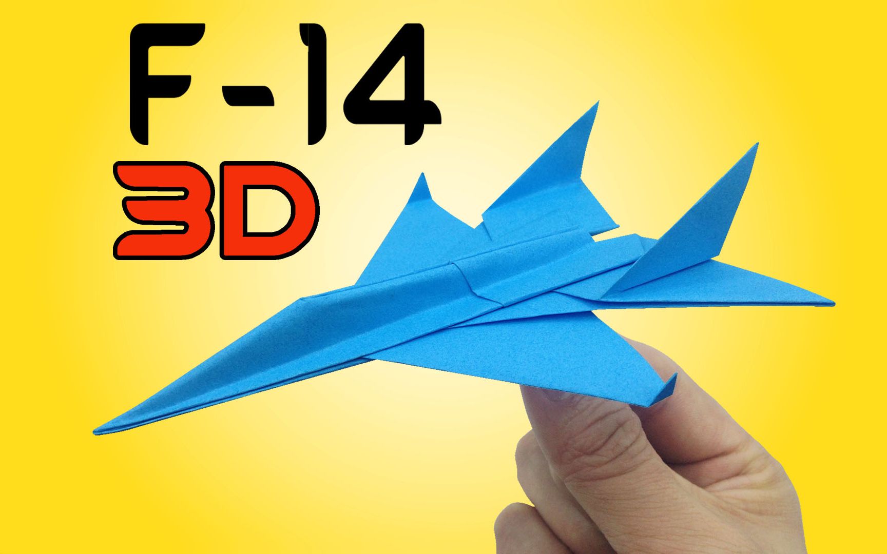 折一架超酷f14战斗机给孩子,非常逼真,喜欢的请点赞收藏