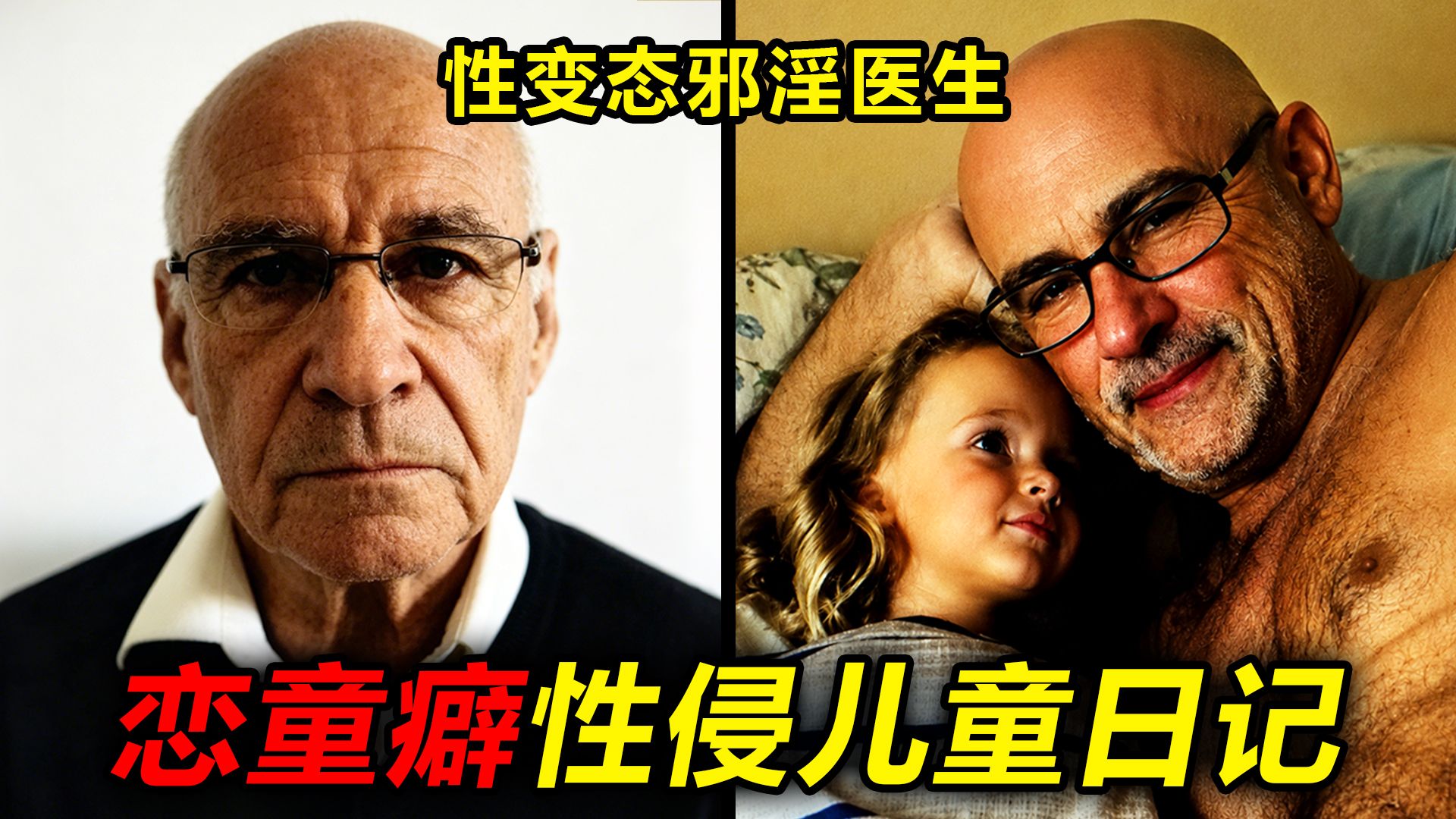 他把性侵312名儿童的细节写进日记，连家人也不放过，30年无人发现，恋童癖医生