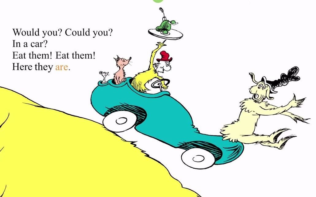 [图]Green Eggs and Ham－by Dr. Seuss